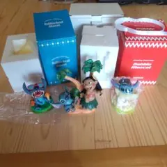 Disney スティッチ フィギュア 3体セット