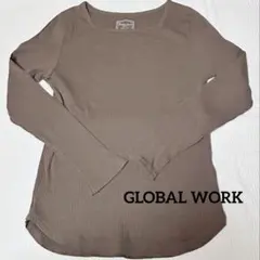 GLOBAL WORK グローバルワーク スクエアネック プルオーバー