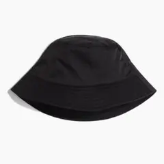 【新品未使用】H&M バケットハット バケハ UV 日焼け対策 帽子 黒 M/Lのサムネイル