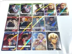 名探偵コナンカードゲーム　グミ　新たなる謎/交錯する刃　13枚セット