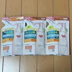 牛乳石鹸 カウブランド 無添加メイク落としミルク 詰替用 3個セットのサムネイル