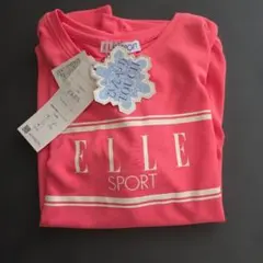 ELLE SPORT 半袖Tシャツ Lサイズ ピンクのサムネイル