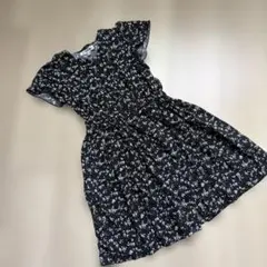 GLOBAL WORK 花柄 半袖ワンピース 110cmのサムネイル
