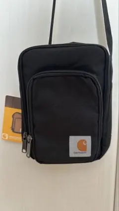 Carhartt ブラック ショルダーバッグ