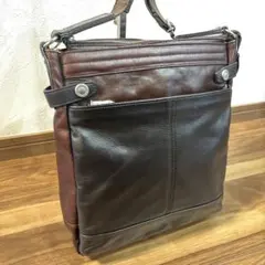 【良品】豊岡鞄 CRAFTSMANSHIP クラフトマンシップ ショルダーバッグのサムネイル