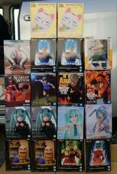 プライズフィギュア18個セット