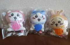 ちいかわ　ご当地ぬいぐるみキーチェーン　三重　真珠　3点セット