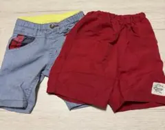 西松屋　半ズボン　パンツ　２点セット　男の子