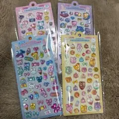 3Dデコシール　4枚セット