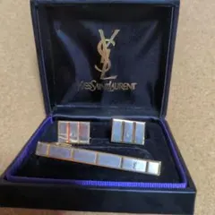 YVES SAINT LAURENT ネクタイピン カフス セット