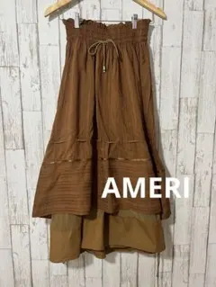 Ameri スカート ブラウンのサムネイル