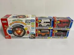 X112 車おもちゃ纏め売り ミカサウンドハンドル パトロールカー など