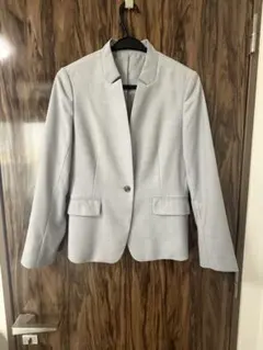 小*和様 THE SUIT COMPANY ノーカラージャケット ライトグレーのサムネイル