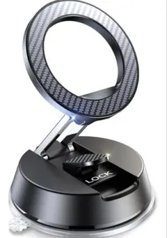 スマホホルダー 車 マグネット【2025業界注目の真空ゲル吸盤】