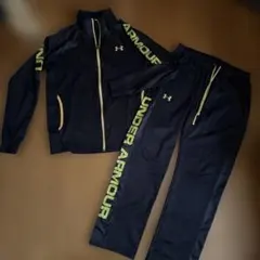 UNDER ARMOUR ジャージ セット 黒 L