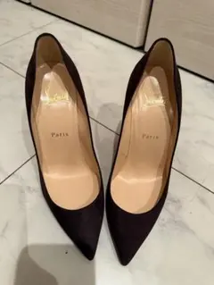 Christian Louboutin ダークブラウン ハイヒール