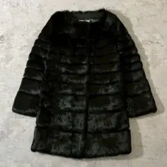 上品✨ ENCHANTEMENT アンシャンテマン コート 38 ラビット