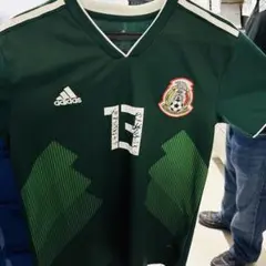 Used】サッカーユニフォーム アディダス メキシコ代表14/15