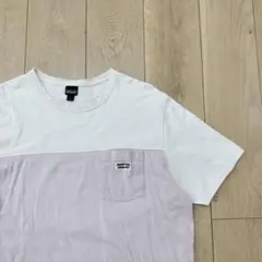 ミ*ー様 US古着Tシャツ パタゴニア Patagonia ホワイト 白 薄紫