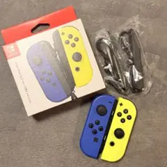 任天堂純正品】Joy-Con ブルー ネオンイエロー - メルカリ
