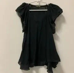 ドゥロワー フリルAラインカットソー