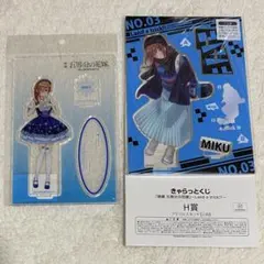 中野三玖　アクスタ　スノーメイド　きゃらっとくじ
