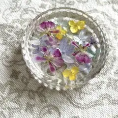 固まるハーバリウム　アクセサリートレイ