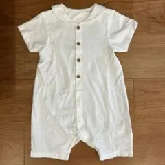 【未使用】UNIQLOベビー襟付きロンパース 80cm