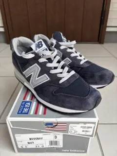 ★USA製★New Balance M996 NAVネイビー 27cm 箱ありのサムネイル