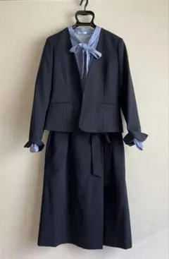 cecile セットアップ ジャケット スカートL ネイビー