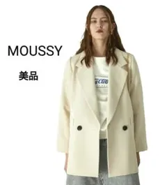 【美品】MOUSSY テーラードジャケット アイボリー 春アウターのサムネイル