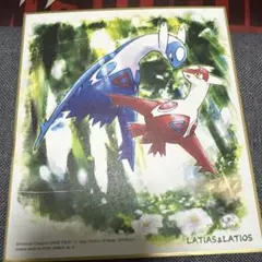 ポケモン 色紙ART 3 ラティアス＆ラティオス ミニ色紙