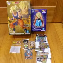 一番くじ ドラゴンボール B賞 超サイヤ人 孫悟空 　 E賞 バビディ 下位賞