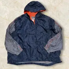 90s 00s RIGO ナイロンジャケット US古着 ハーフジッププルオーバー