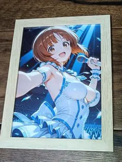額装入りA4サイズポスター： ガールズ＆パンツァー 西住みほ イラスト
