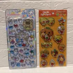 【正規品】あわわちゃんジェルプチドロップ・みかんぼうやエアインマスコットシール