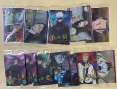 呪術廻戦 ウエハース カード 両面宿儺 伊地知 五条悟 夏油 伏黒恵 虎杖