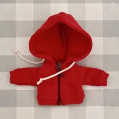 オビツ11 ジップ パーカー 赤 ねんどろいど どーる バービー チェルシー 服