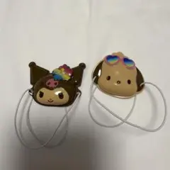 サンリオキャラクターズ ミニチュアおめんコレクション こんがりビーチ　2個セット