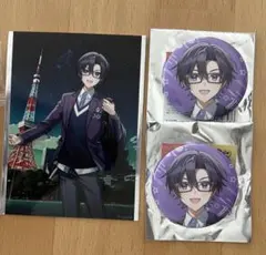 カラフルピーチ 東京タワー 缶バッジ ブロマイド　もふ　からぴち