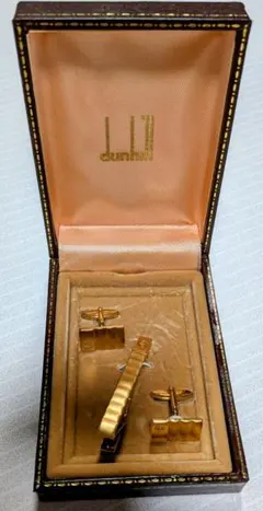 dunhill ネクタイピンとカフスセット