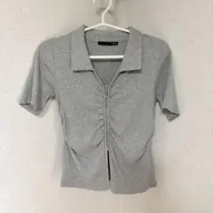 Heather フロントギャザーZIPTEEのサムネイル
