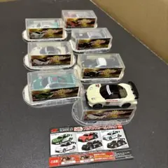 サントリーボス　SUPER　GT プルバックカー　6種類コンプ6台+おまけ1台