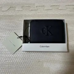 （最終ストック・新品未使用・海外モデル）カルバンクライン　ラウンドジップ財布