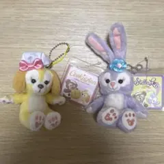 ステラルー クッキーアン　ぬいぐるみチャーム キーホルダー s ディズニーシー