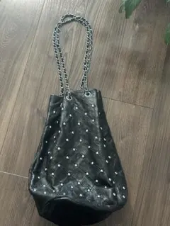 ルシェルブルー レザーショルダーバッグのサムネイル