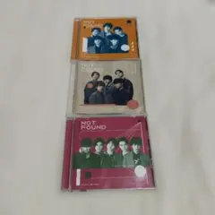 Sexy Zone NOT FOUND CD+DVD 3枚セット