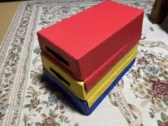 跳び箱 ソフト飛び箱 とび箱 ジョイント式とびばこ子供運動 自宅家庭用3段セット