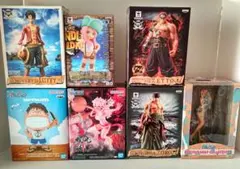 ワンピース フィギュア 7点セット まとめ売りのサムネイル