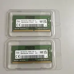 SK hynix 8GB DDR4 3200MHz メモリー 2枚セット